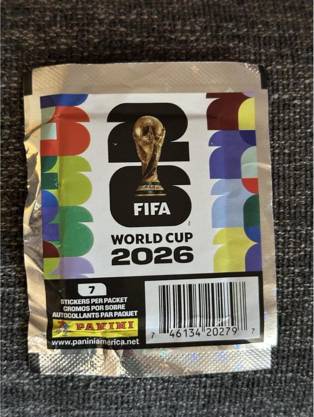 2026 Panini FIFA World Cup Official Sticker Pack - Brand New & Factory Sealed